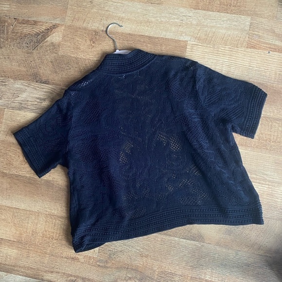 Faded Glory black Knit Shrug juniors size XXL - Picture 7 of 7